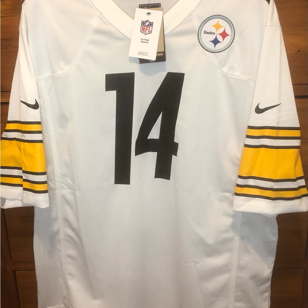 Nike NFL Pittsburgh Steelers George Pickens #14 Jersey Men’s Size 3XL New - Picture 4 of 11